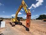 Front of used Excavator